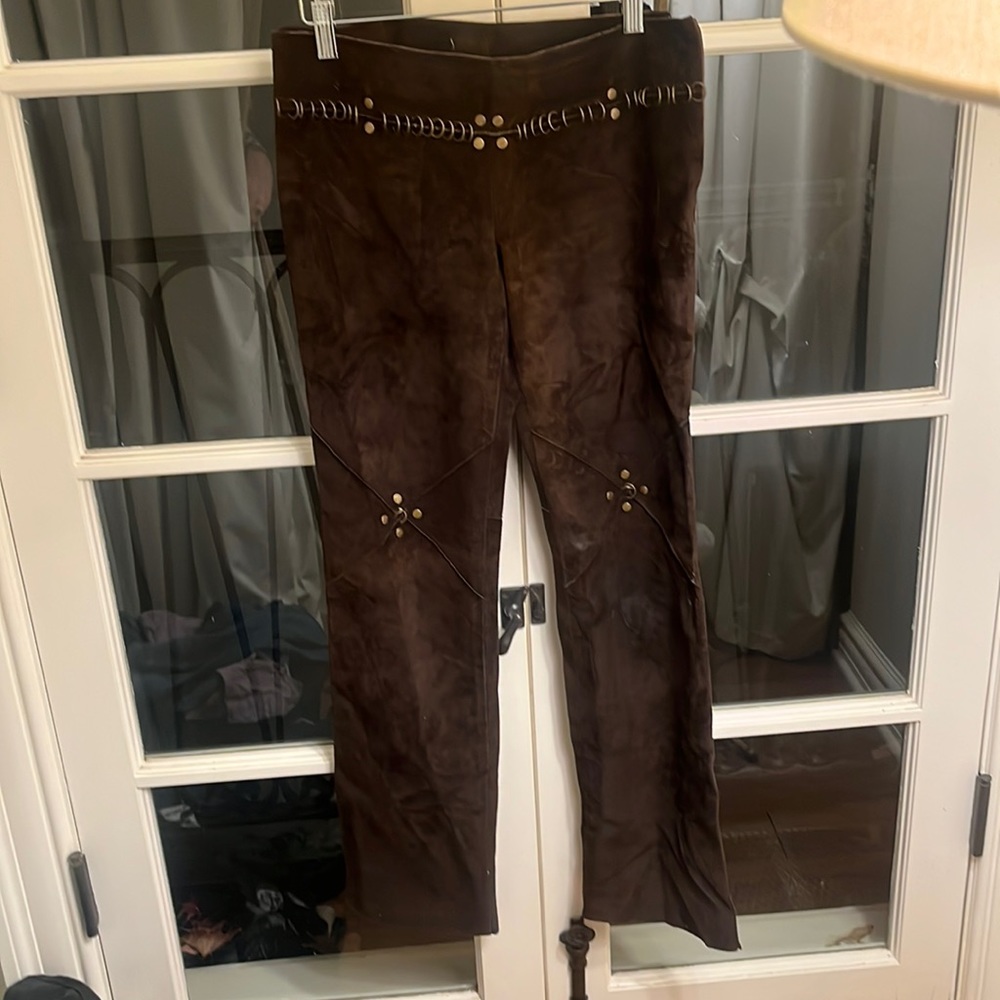 VINTAGE REAL LEATHER PANTS (1 of a kind)